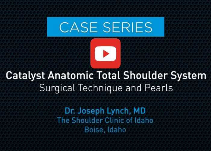Total Shoulder Replacement Catalyst Video